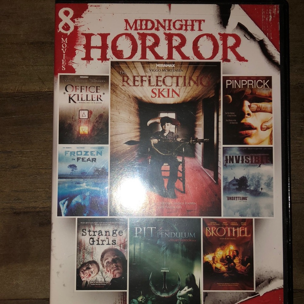 Midnight Horror 8 movies